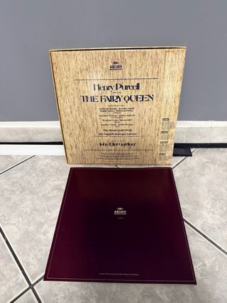 Cofanetto vinile Henry Purcell The Fairy Queen