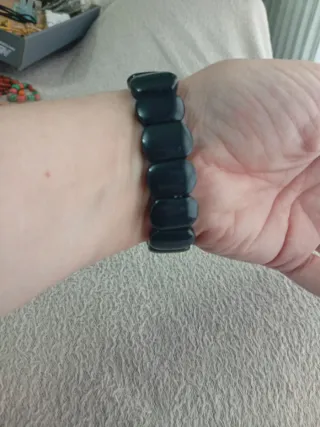 Pulsera elástica negra