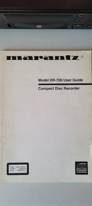 Marantz DR700 Grabador CD