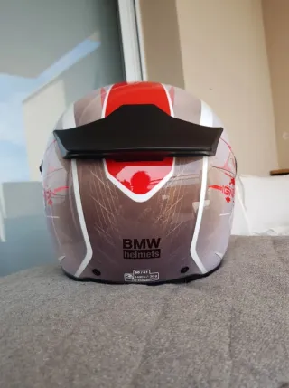 Casco BMW Talla 60-61 Rojo