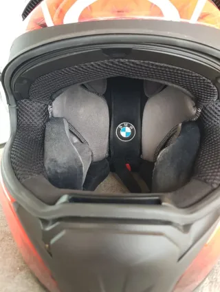 Casco BMW Talla 60-61 Rojo