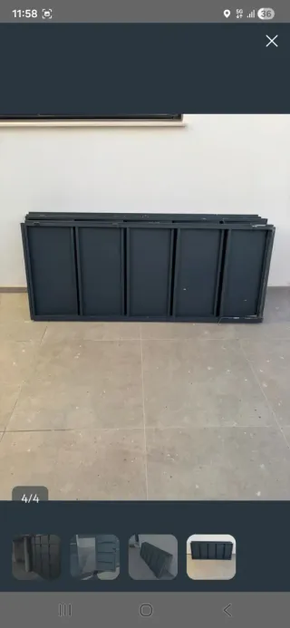 Puerta de garaje metálica