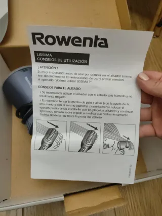 Rowenta Lissima alisador de pelo