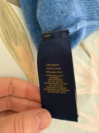 Jersey Polo Ralph Lauren Azul
