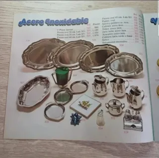 Catálogos antiguos Gallina Blanca - Regalos