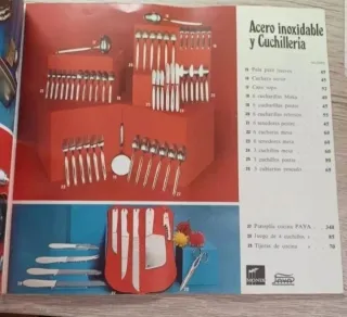 Catálogos antiguos Gallina Blanca - Regalos