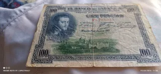 Billete 100 pesetas Banco de España 1925