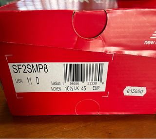 Scarpe da calcio New Balance rosse