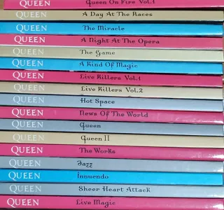 Pack CD-Libros Queen