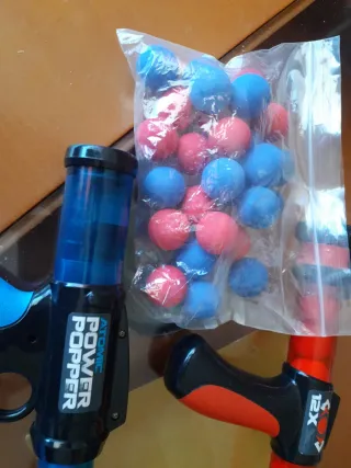 Lanzadores Atomic Power Popper y regalo