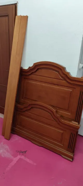 Cabecero y piecero madera 105x190