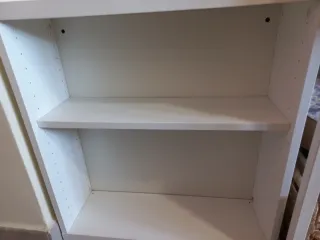 Estantería/librería Blanca Ikea 2 baldas
