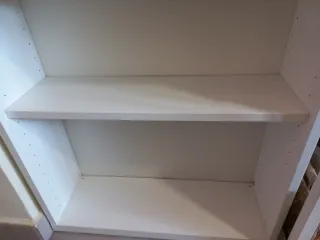 Estantería/librería Blanca Ikea 2 baldas