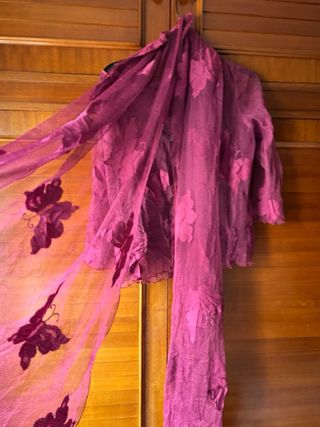 Conjunto 3 piezas rosa y morado Talla G