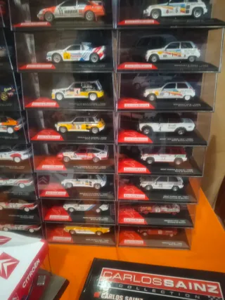 Colección Carlos Sainz - Coches Rally