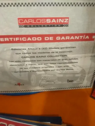 Colección Carlos Sainz - Coches Rally
