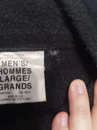 Chaqueta polar The North Face negra hombre L