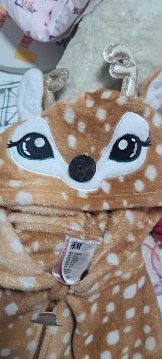 Pijama disfraz ciervo talla 8-10