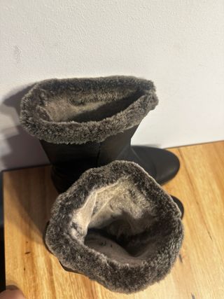 Botas Panama Jack negras con pelo