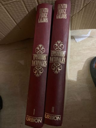 Libros Episodios Nacionales Tomo I y II