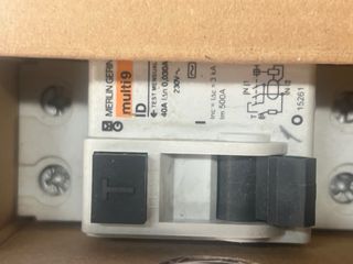 Lote 7 magnetos Merlin Gerin C60H C32H