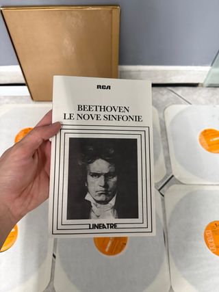 Cofanetto vinili Beethoven Le Nove Sinfonie
