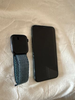 iPhone 11 Pro y Apple Watch 5