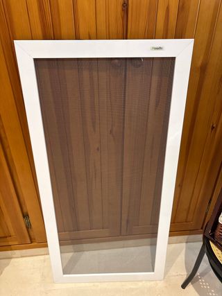 Mosquitera Blanca Marco Aluminio