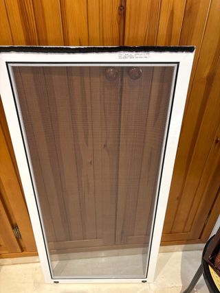 Mosquitera Blanca Marco Aluminio