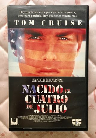 *Nacido el 4 de Julio (1989) | VHS | Caja Grande