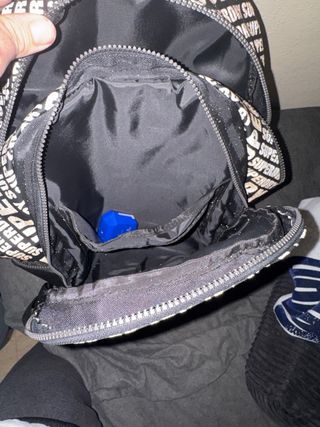 Mochila Superdry Negra y naranja