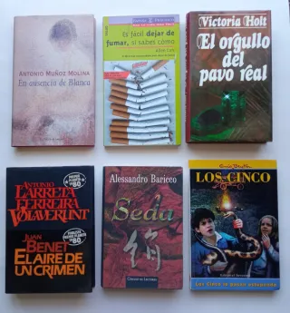 Lote libros. 2x9€, 3x12€