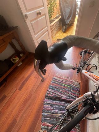 Bicicleta de carretera ORUS blanca