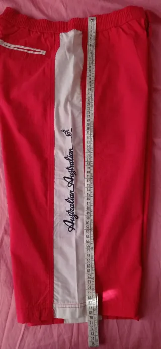 Bermuda Australian l'Alpina Rossi Taglia 50