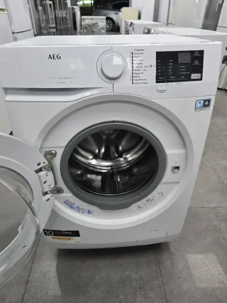 Lavadora AEG 8kg clase D 1200rpm carga frontal