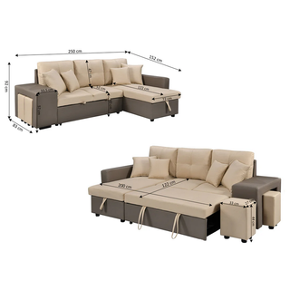 NUEVA OFERTA! sofa chaiselongue cama con arcon NUEVO !!