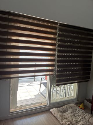 Dos estores noche y  2.50x1.20