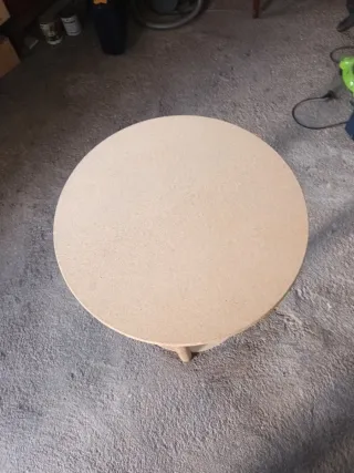 Mesa camilla redonda madera