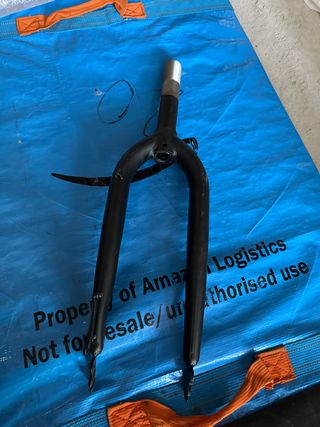 Horquilla Bicicleta Negra