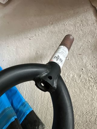 Horquilla Bicicleta Negra