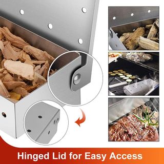 Caja de ahumador de Barbacoa SIN ABRIR