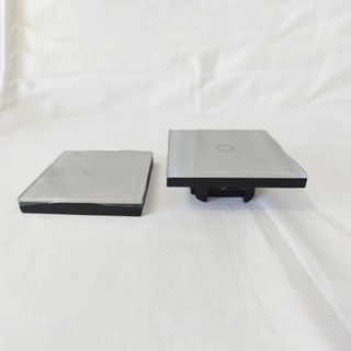 Interruptor simple de pared táctil con 2 mandos RF