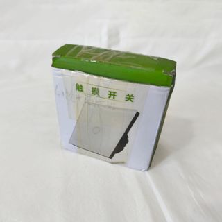 Interruptor simple de pared táctil con 2 mandos RF