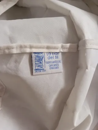 Cancán Fallera Niña Blanco Talla de 8 a 10 años .