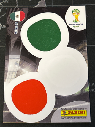SUPPORTER CARD MEXICO ADRENALYN WORLD CUP 2014