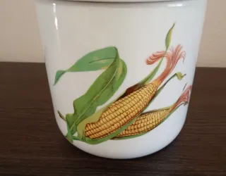 Tarro grande Royal Worcester con frutas, evesham g