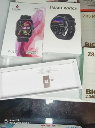 Lote Smartwatch ZW9 Max Nuevos