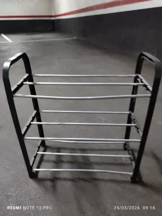 Zapatero Metálico 3 Niveles.