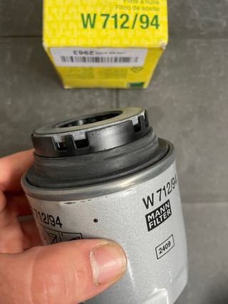 Filtro aceite Seat Audi VW Skoda