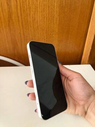 iPhone 13 Blanco Plata Cámara Rota
